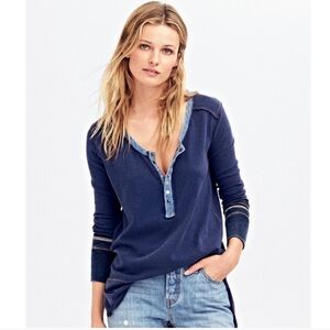 Free People Dallas henley tunic top